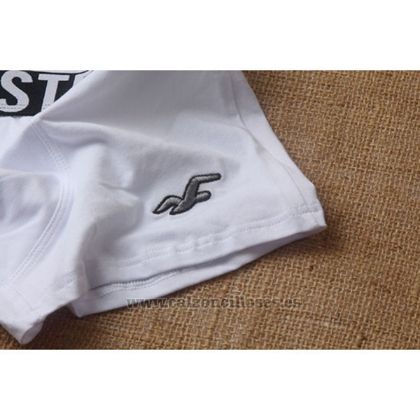 Boxer Hollister Hombre Blanco 